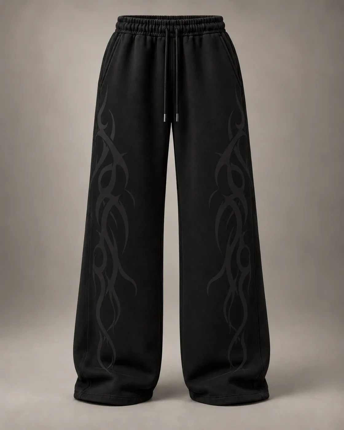 FLOW SWEATS in Black / Tonal, front