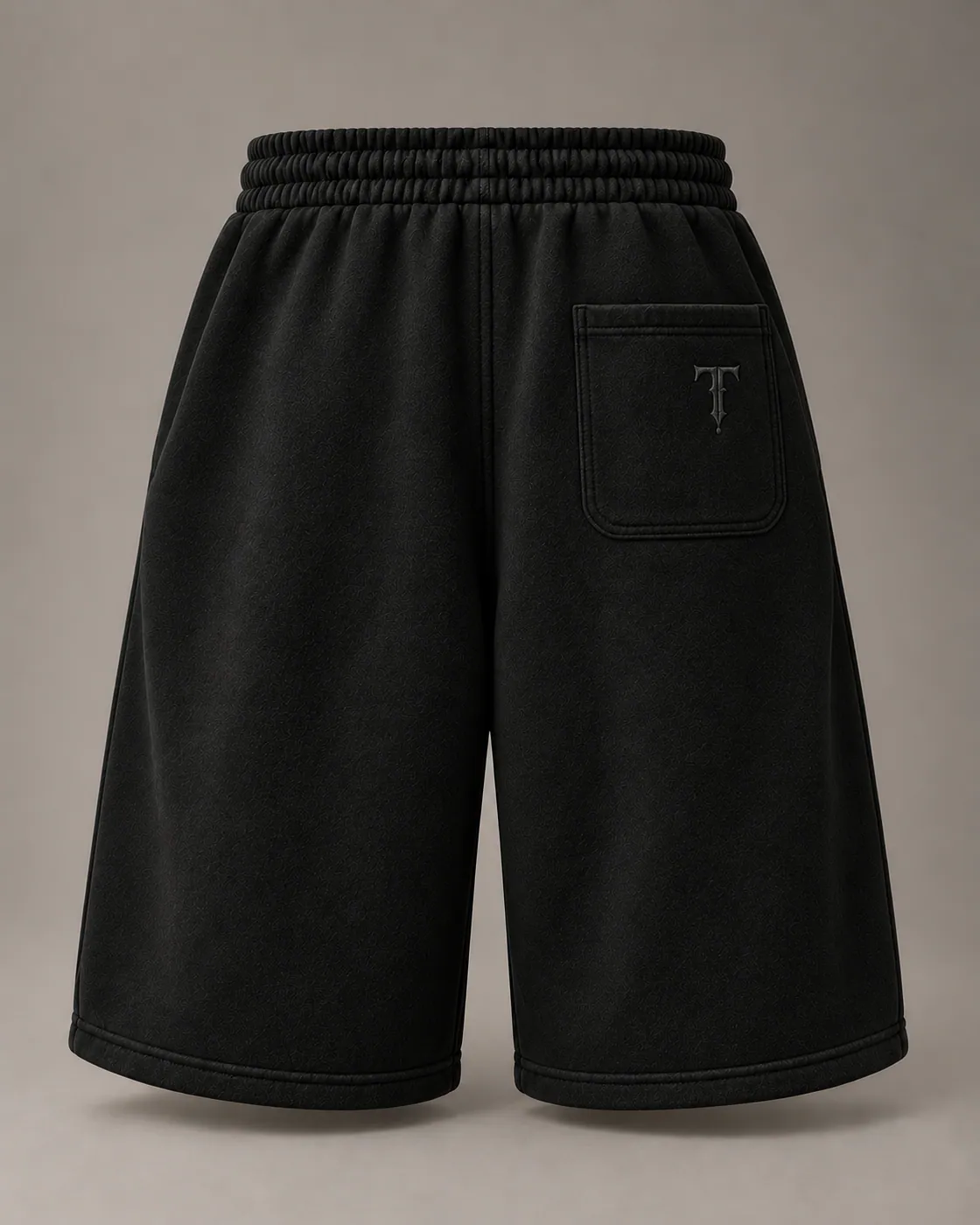 FORM SHORTS in Black / Tonal, back