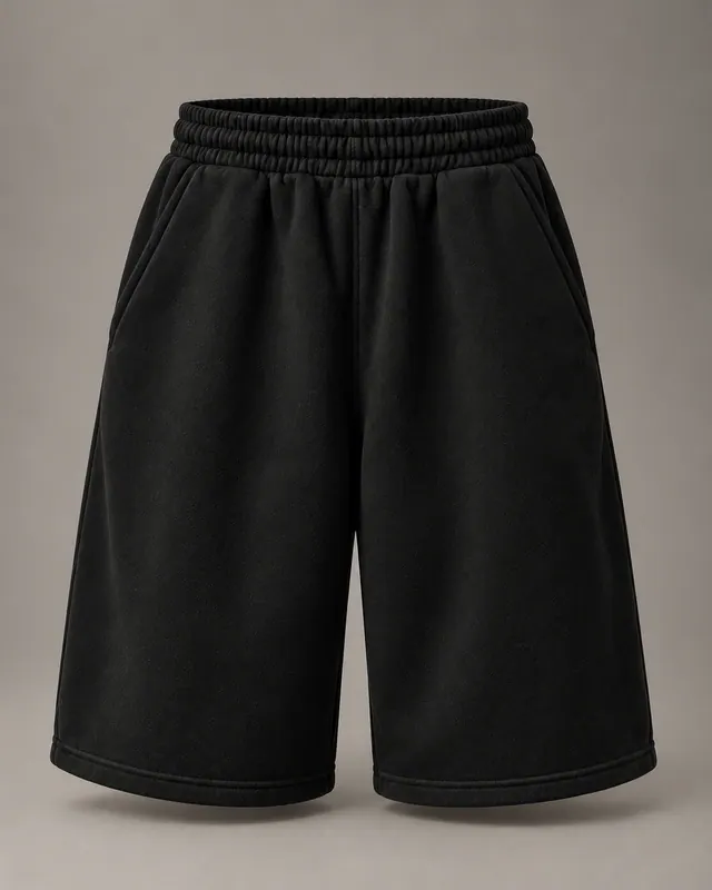 FORM SHORTS in Black / Tonal, front