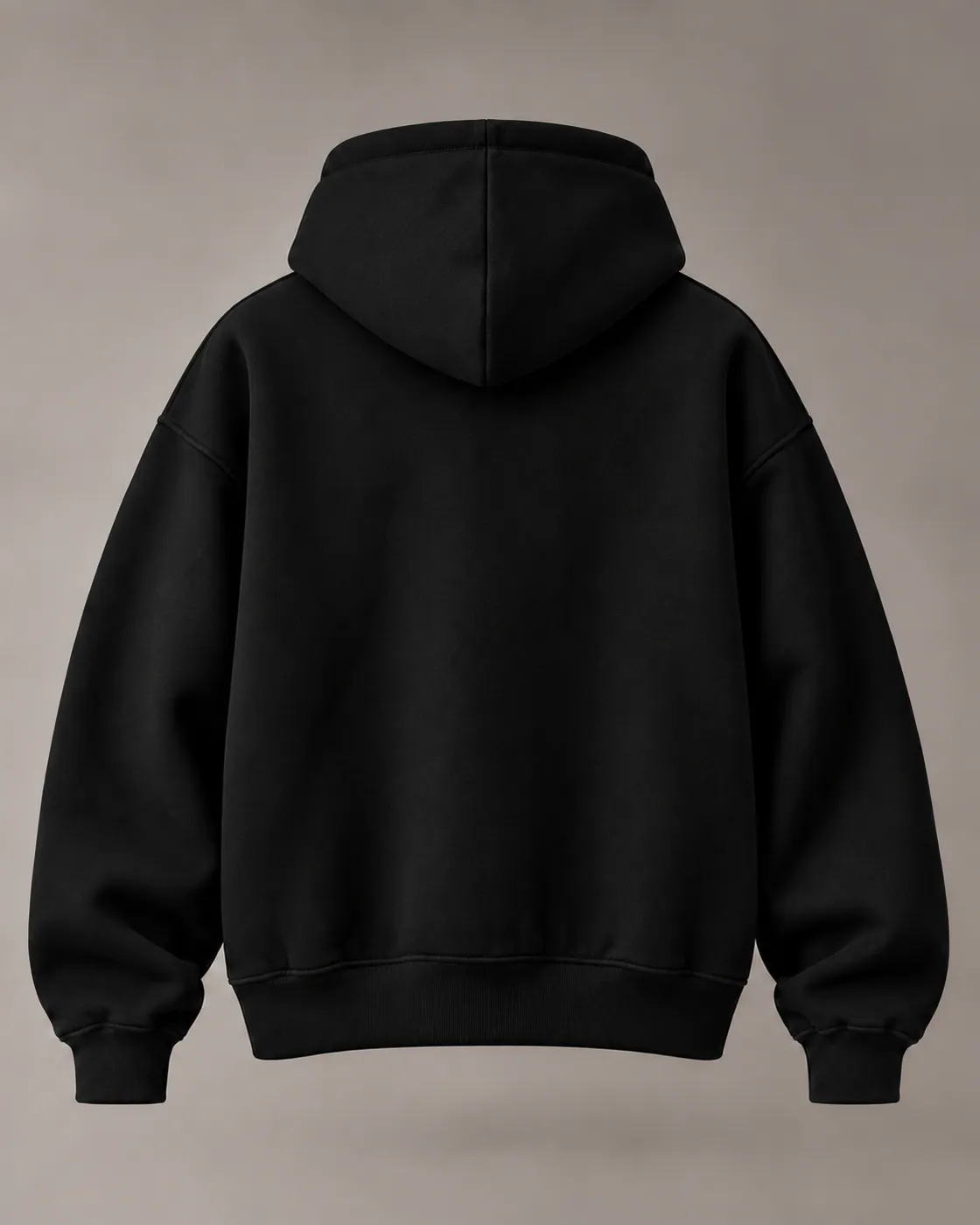 SPOT HOOD in Black / Tonal, back